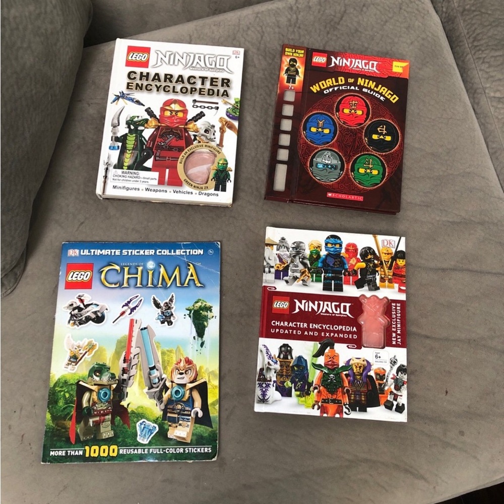 LEGO Ninjago and Chima Book Collection